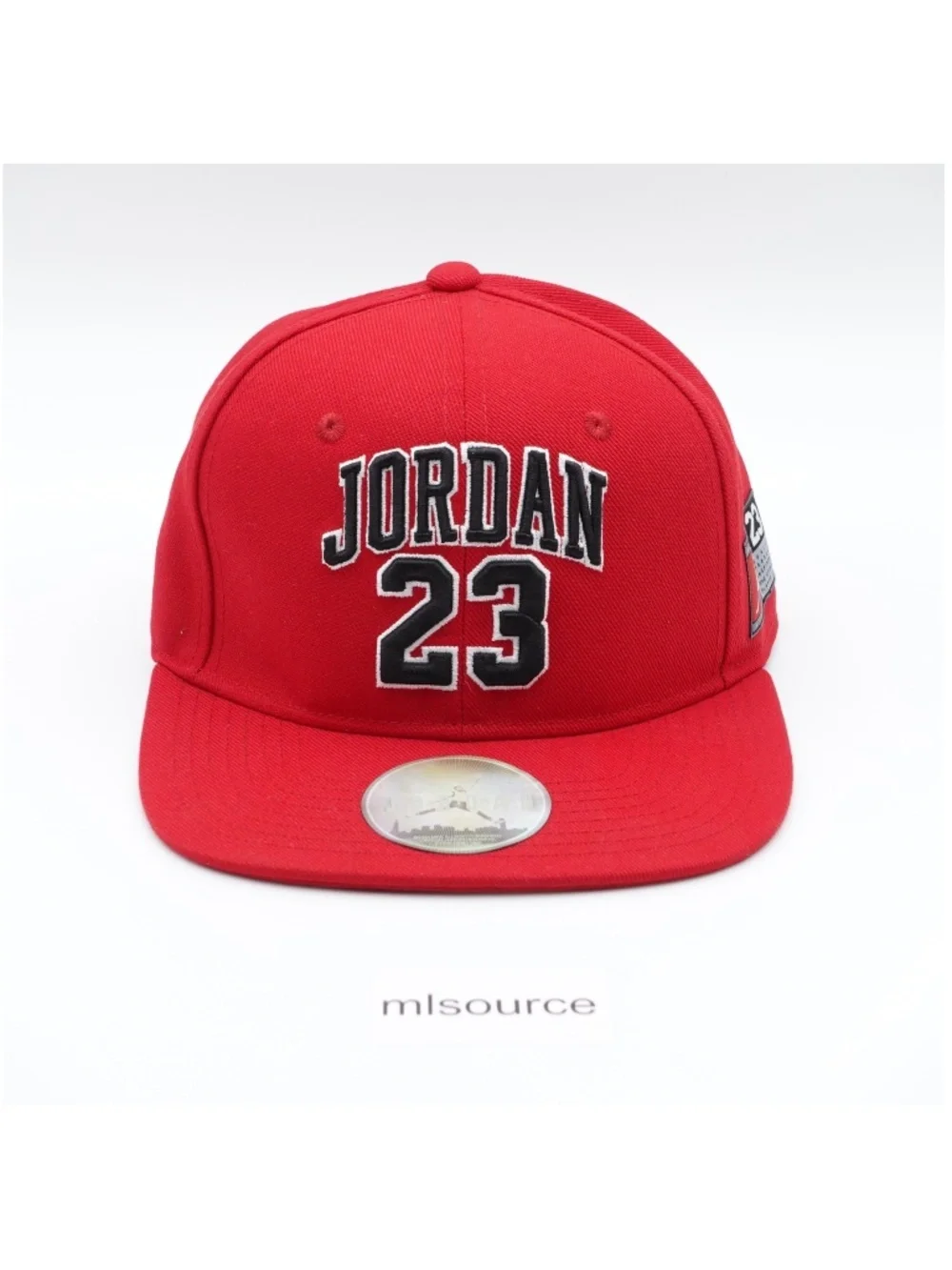 NEW Jordan Big Kid's Jersey Flat Brim Structured Cap Hat 9A0781-R78 Gym Red
